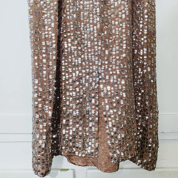 Revolve | Velvet by Graham & Spencer |Kanika Dress in Deep Taupe - Picture 6 of 7